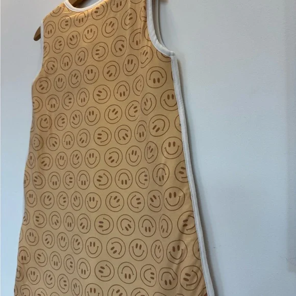 Copper Pearl Buttery Happy Face Sleep Sack - Picture 6 of 7